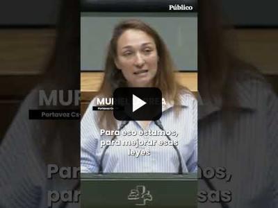 Embedded thumbnail for Video: El PP apoya una ley de EH Bildu en el primer pleno en el Parlamento Vasco tras las elecciones