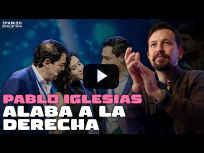 Embedded thumbnail for Video: Pablo Iglesias alaba la coherencia de la derecha
