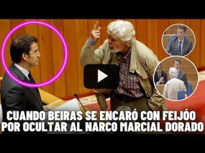 Embedded thumbnail for Video: Cuando BEIRAS hizo esto DELANTE de FEIJÓO al recordarle sus relaciones con el NARC0 Marcial DORADO!