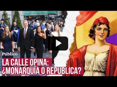 Embedded thumbnail for Video: Monarquía o república: ¿qué opina la calle?