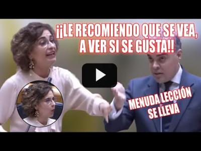 Embedded thumbnail for Video: Montero ESCALDA PERO BIEN, a este senador del PP FUERA de SÍ. &amp;quot;F4ntasma, cutre, sectario, grupis&amp;quot;