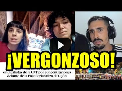 Embedded thumbnail for Video: Quieren CONDENAR a 3 AÑOS y MEDIO de PRISIÓN a 6 SINDICALISTAS de CNT - Cristina y Jara