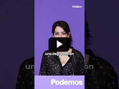 Embedded thumbnail for Video: Podemos, sobre el &amp;#039;caso Koldo&amp;#039;: &amp;quot;La corrupción es una seña de identidad del viejo bipartidismo&amp;quot;