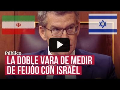 Embedded thumbnail for Video: Feijóo condena el ataque de Irán, pero evita criticar los bombardeos de Israel sobre Gaza