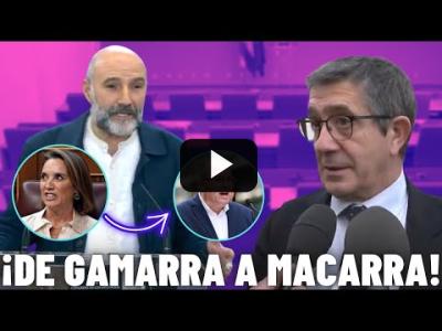 Embedded thumbnail for Video: ¡De GAMARRA a MACARRA! Patxi López y Rego RETRATAN al portavoz del PP de FEIJÓO
