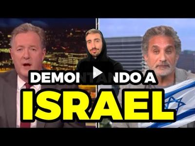 Embedded thumbnail for Video: El humorista Bassem Youssef pone en evidencia en directo a Pierce Morgan sobre Israel y Palestina