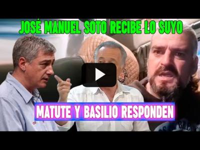 Embedded thumbnail for Video: 1ª TOCATA del año para José Manuel SOTO. Matute y Basilio responden x meterse con Revilla y Pedroche