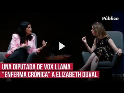 Embedded thumbnail for Video: Vox recurre a la transf0bia para atacar a Elizabeth Duval, portavoz de Sumar