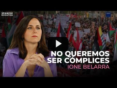 Embedded thumbnail for Video: Ione Belarra, ante la inacción de Europa en Gaza: &amp;quot;No queremos ser cómplices&amp;quot;