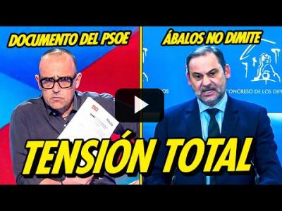 Embedded thumbnail for Video: RISTO ESTALLA TRAS AMENAZA DEL PSOE &amp;amp; ÁBALOS NO DIMITE