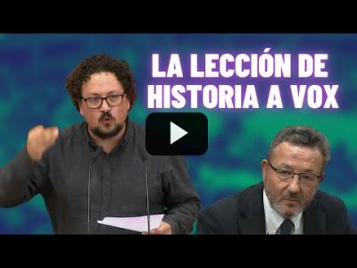 Embedded thumbnail for Video: ¡¡BRILLANTE!! Jacinto Morano da una LECCIÓN de HISTORIA a VOX