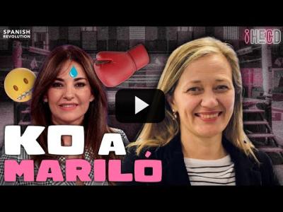Embedded thumbnail for Video: Vicky Rosell deja KO a Mariló Montero