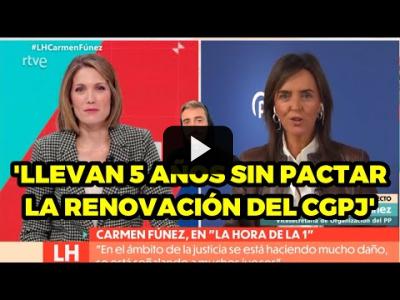 Embedded thumbnail for Video: La pregunta de Silvia Itxaurondo que ha dejado sin palabras a esta diputada del PP sobre el CGPJ