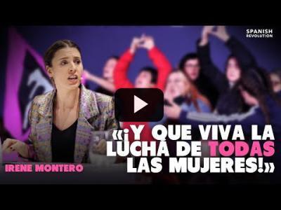 Embedded thumbnail for Video: &amp;quot;Que viva la lucha de TODAS las mujeres.&amp;quot; Interrumpen el acto del 8M y Montero las invita a debatir