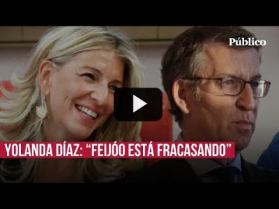 Embedded thumbnail for Video: Las claves del discurso de Yolanda Díaz: &amp;quot;Feijóo es un aprendiz de Trump&amp;quot;