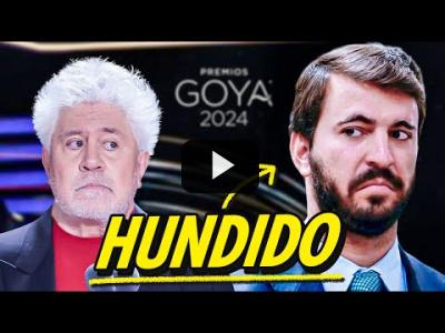 Embedded thumbnail for Video: GARCIA GALLARDO HUNDIDO EN LOS GOYA POR PEDRO ALMODÓVAR