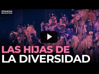 Embedded thumbnail for Video: Niñas y niños cantan en defensa de la diversidad de lenguas en el Carnaval de Cádiz