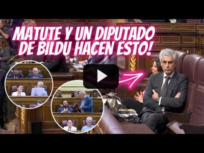 Embedded thumbnail for Video: Oskar Matute y un diputado de Bildu hacen ESTO ante Suárez Illana: ¡Lo MEJOR que VERÁS HOY!