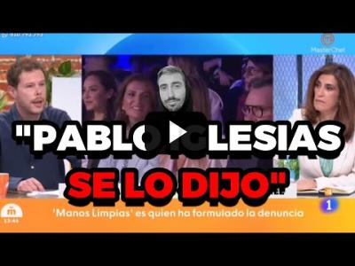Embedded thumbnail for Video: La respuesta viral de Manu Levin después de la carta de Pedro Sánchez: &amp;quot;Pablo Iglesias se lo dijo&amp;quot;