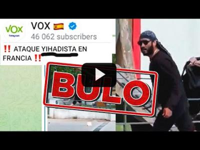 Embedded thumbnail for Video: BULO XENÓFOBO DE VOX sobre el ATAQUE EN FRANCIA