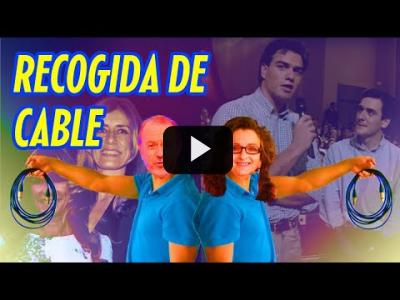 Embedded thumbnail for Video: La surrealista recogida de cable de Eurico y Pilar Baselga tras llamar Begoño a Begoña