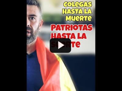 Embedded thumbnail for Video: Colegas hasta la muerte; patriotas hasta la suerte.