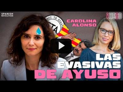 Embedded thumbnail for Video: Carolina Alonso habla de las evasivas de Ayuso cuando está contra las cuerdas
