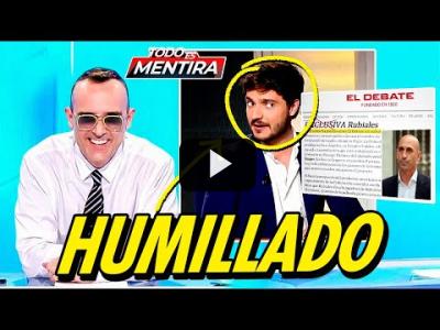 Embedded thumbnail for Video: RISTO MEJIDE HUMILLA A ENTRAMBASAGUAS EN TODO ES MENTIRA POR UNA FALSA EXCLUSIVA DE RUBIALES