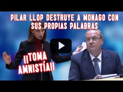 Embedded thumbnail for Video: Pilar Llop DESTRUYE a Monago con su HEMEROTECA y lo manda CALENTITO para casa. &amp;quot;Creo en España&amp;quot;