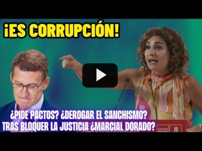 Embedded thumbnail for Video: MONTERO arruina la INVESTIDURA FAKE de FEIJÓO tras intentar comprar diputados: ¡ES CORRUPCIÓN!