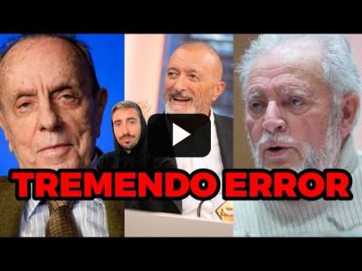 Embedded thumbnail for Video: Pérez Reverte comete el tremendo error de meter en el mismo saco a Julio Anguita y a Manuel Fraga