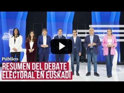 Embedded thumbnail for Video: Así ha sido el debate de los candidatos a lehendakari organizado por EITB