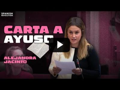 Embedded thumbnail for Video: Carta a Ayuso