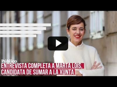 Embedded thumbnail for Video: Marta Lois (Sumar): &amp;quot;Si estamos fuertes, como en las generales, el PP pierde la mayoría absoluta&amp;quot;