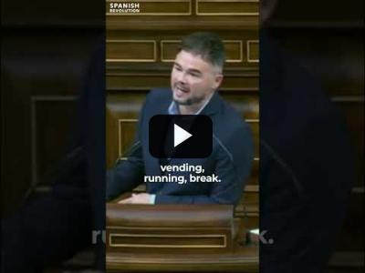 Embedded thumbnail for Video: Rufián para cuñados