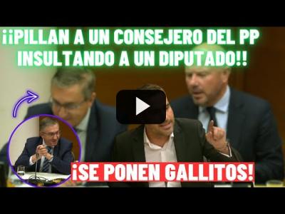 Embedded thumbnail for Video: Un consejero del PP INSULTA a un diputado de Compromís ¡¡Y se pone GALLITO!!