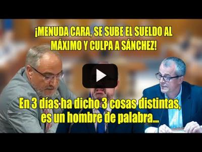 Embedded thumbnail for Video: ¡CARA DURA! Se sube el sueldo a 75.000 € y culpa a Sánchez. El regidor socialista LO DESTROZA