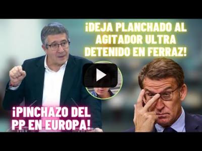 Embedded thumbnail for Video: PATXI LÓPEZ deja planchado al AGITADOR VITO QUILES y ABOCHORNA al PP tras PINCHAR en EUROPA!