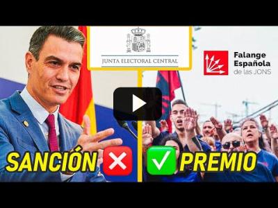 Embedded thumbnail for Video: La JEC sanciona a SÁNCHEZ y permite el CARA AL SOL