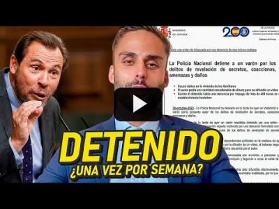 Embedded thumbnail for Video: OTRA VEZ DETENIDO: EL ACOSADOR DE OSCAR PUENTE NO PARA