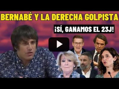 Embedded thumbnail for Video: DANIEL BERNABÉ contra la DERECHA GOLPISTA: Aznar, Aguirre, Ayuso, Casado, Abascal...