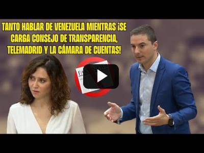 Embedded thumbnail for Video: ⚡LOBATO DESMONTA la última PATRAÑA de AYUSO: ¡Es FANGO! ¡TANTO hablar de VENEZUELA!⚡