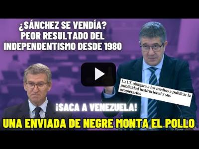 Embedded thumbnail for Video: ⚡PATXI LÓPEZ deja planchado a la FACHOSFERA que saca el COMODÍN de VENEZUELA: ¡Es FANGO!⚡