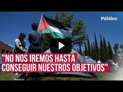 Embedded thumbnail for Video: Romper con el sionismo o luchar contra la ultraderecha: así operan las acampadas por Palestina