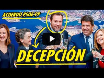 Embedded thumbnail for Video: ⚠️ACUERDO PSOE, PP y VOX para la AMPLIACIÓN PUERTO de VALENCIA: ECOCIDIO⚠️