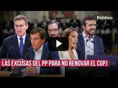 Embedded thumbnail for Video: De Podemos al delito de sedición: las 20 excusas del PP para no renovar el CGPJ