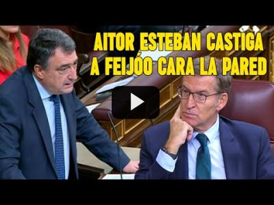 Embedded thumbnail for Video: IMPRESIONANTE CASTIGO de Aitor Esteban a Feijóo: ¡Ha DEMOSTRADO NO tener NI IDEA!