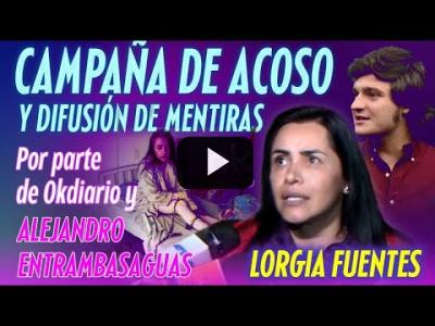 Embedded thumbnail for Video: Lorgia Fuentes y la causa judicial con Alejandro Entrambasaguas, Ok Diario
