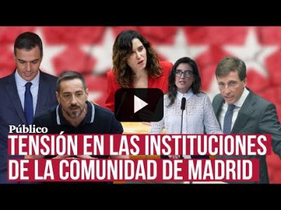 Embedded thumbnail for Video: De insultos a Sánchez a expulsiones en el Ayuntamiento: la tensión invade la política en Madrid