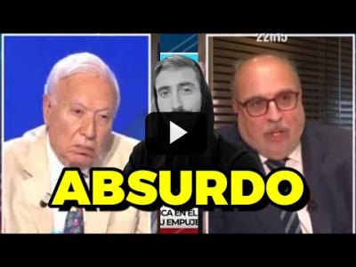 Embedded thumbnail for Video: Margallo llama &amp;#039;CHAVISTA&amp;#039; a Enric Juliana por decirle la verdad sobre el poder judicial